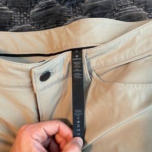 Lulu lemon khaki dress pants.